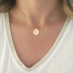 Collar con medallón celestial