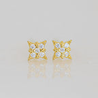 Pendientes de estrella delicada