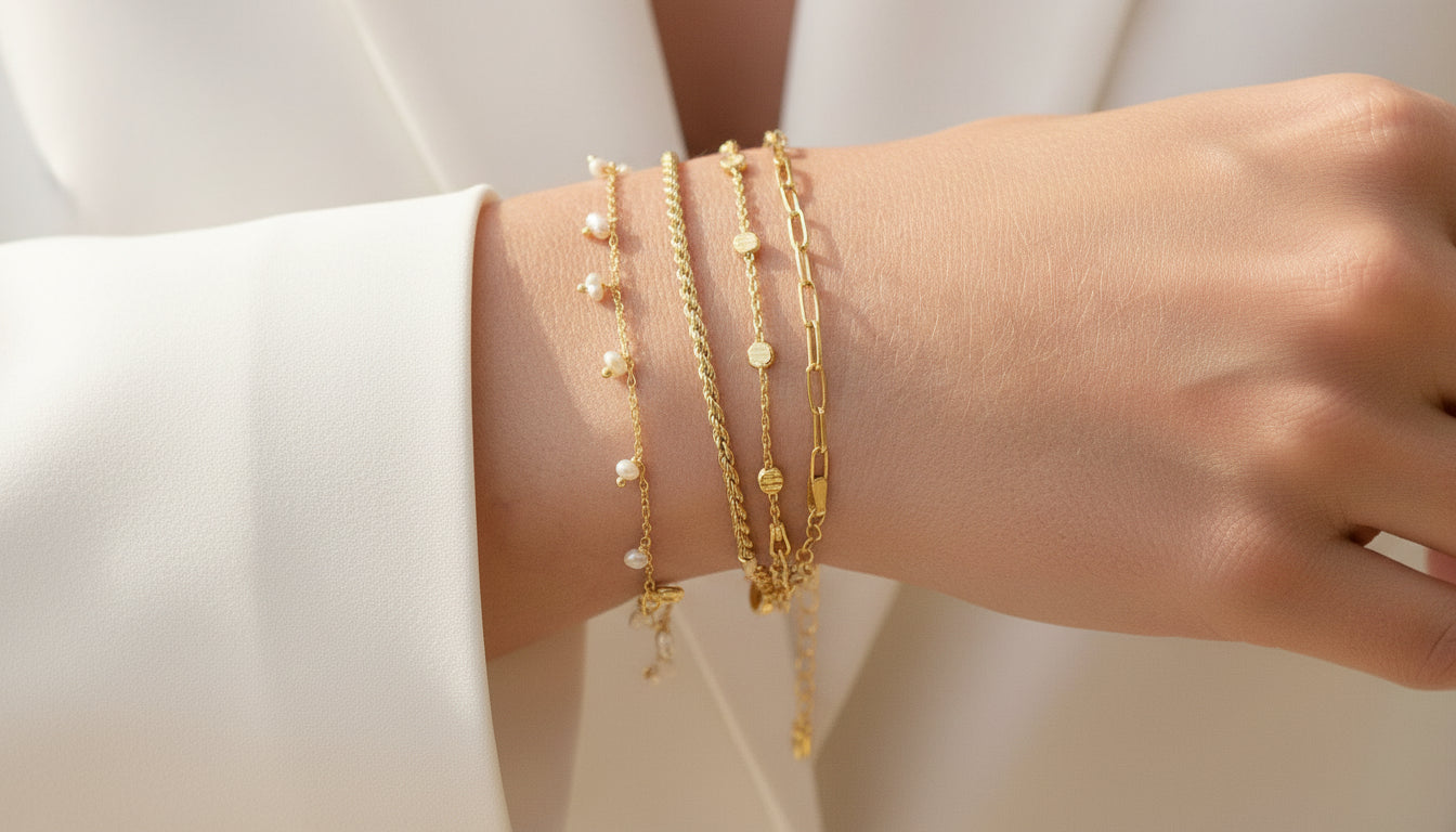 Pulsera de cadena de eslabones 