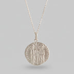 Ancient Coin Necklace: Gold Byzantine Medallion