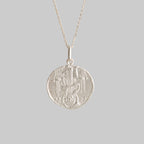 Ancient Coin Necklace: Gold Byzantine Medallion